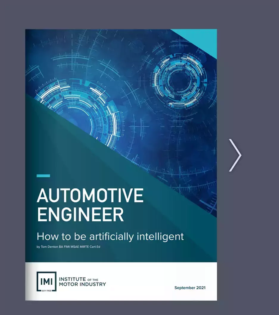 Automotive Engineer - Sept 2021